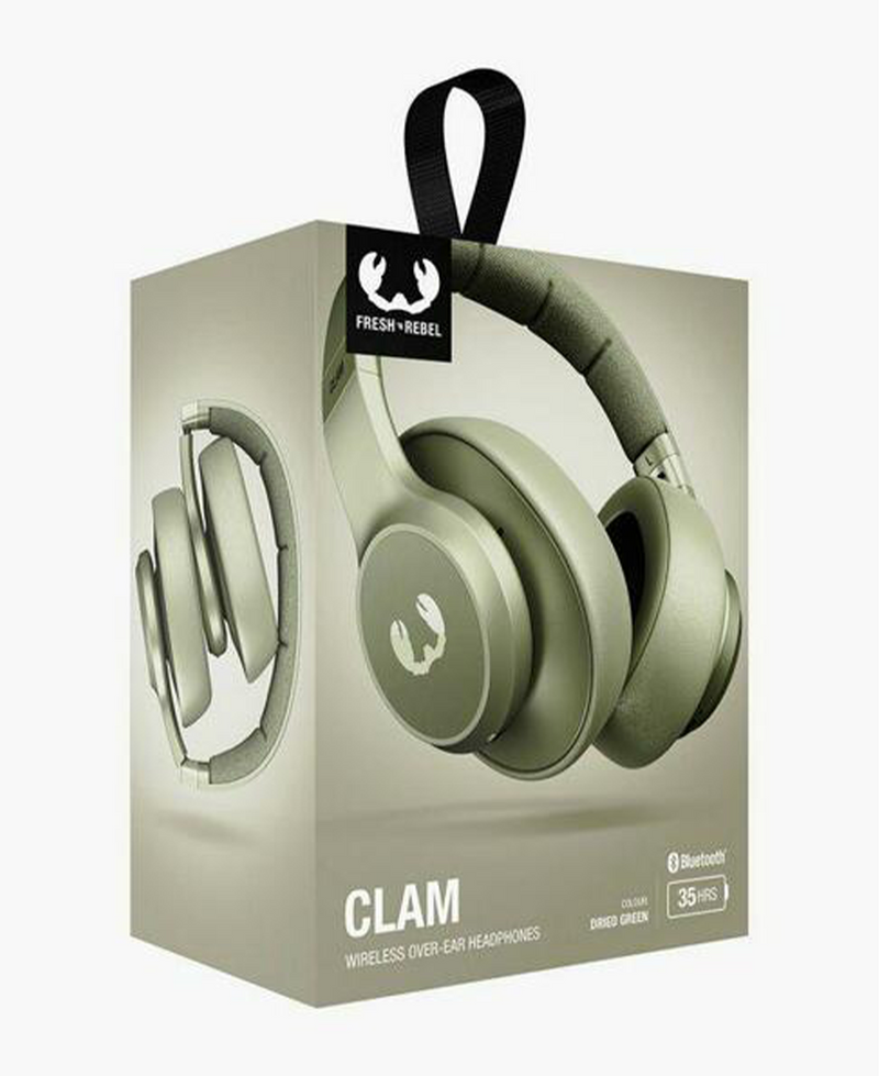 Clam anc wireless over ear headphones hot sale