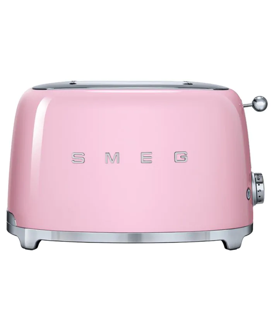 Smeg TSF01PKUK 50's Retro 2 Slice Toaster - Pink - Redmond Electric Gorey