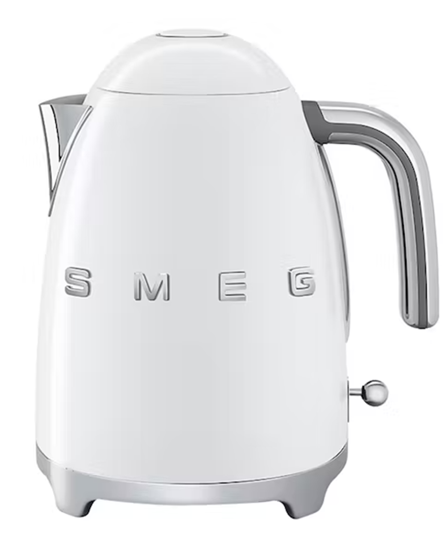 Smeg 1.7L 50's Style Kettle | KLF03WHUK | White - Redmond Electric Gorey 