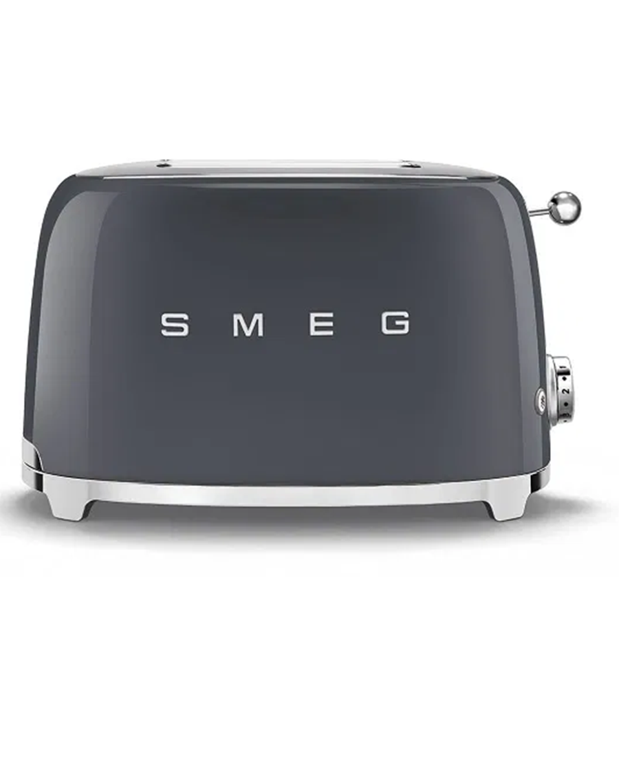 SMEG 50’S RETRO STYLE SLATE GREY 2 SLICE TOASTER TSF01GRUK - Redmond Electric Gorey 