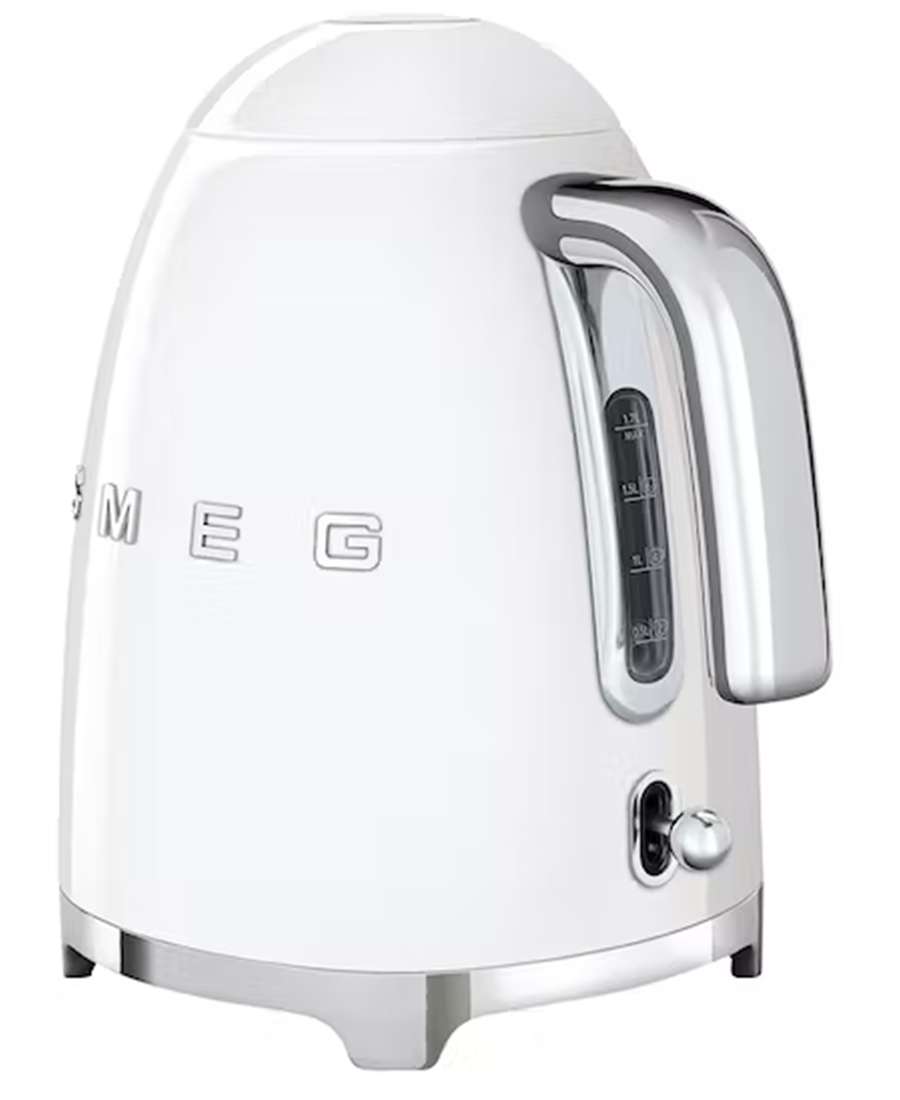 Smeg 1.7L 50's Style Kettle | KLF03WHUK | White - Redmond Electric Gorey
