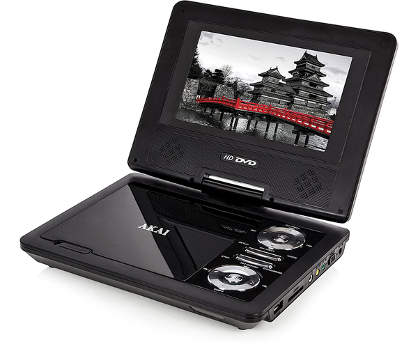 7" Portable DVD Player with Swivel Screen