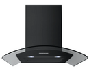 90cm Curved Glass Chimney Hood