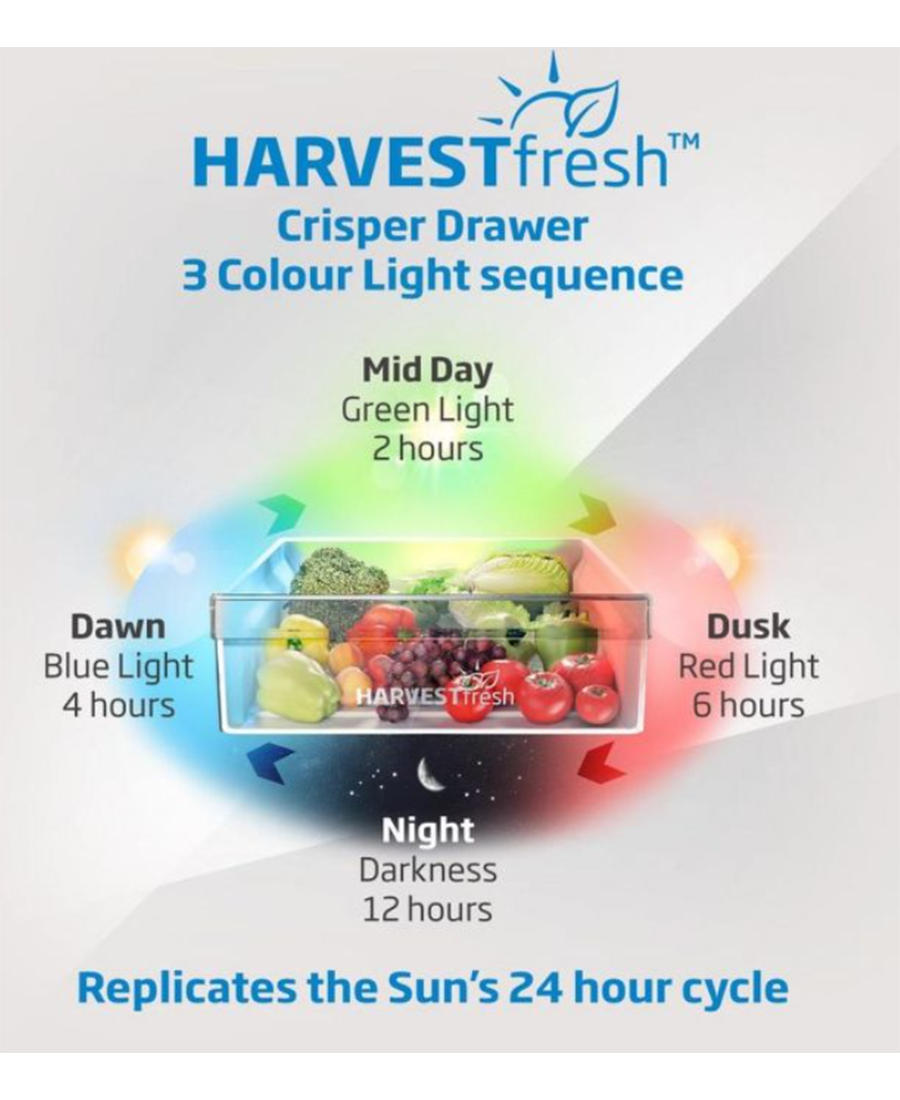 Beko CNG3582VW Freestanding Harvest Fresh Fridge Freezer Frost Free - White Redmond Electric Gorey