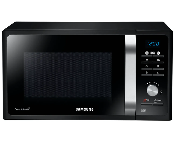 Samsung 23L 800W Freestanding Solo Microwave | MS23F301TAK/EU | Black Redmond Electric Gorey