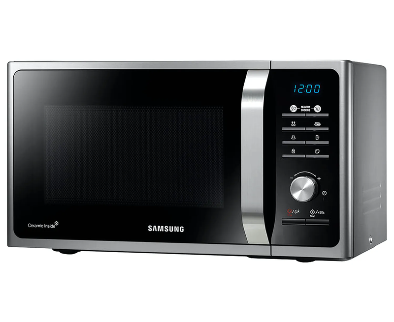 Samsung 23L 800W Freestanding Solo Microwave | MS23F301TAS/EU | Silver Redmond Electric Gorey