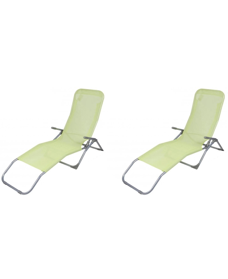 Siesta Sun Lounger | Green (2 for €50) | Available In-store Only