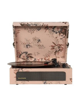 Voyager Portable Turntable | Bluetooth & Speakers | Floral - Redmond Electric Gorey