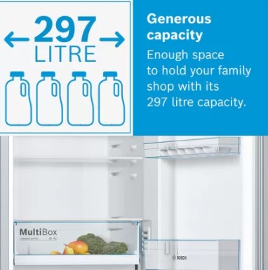 Freestanding Fridge Freezer | 186 (H) - Redmond Electric Gorey