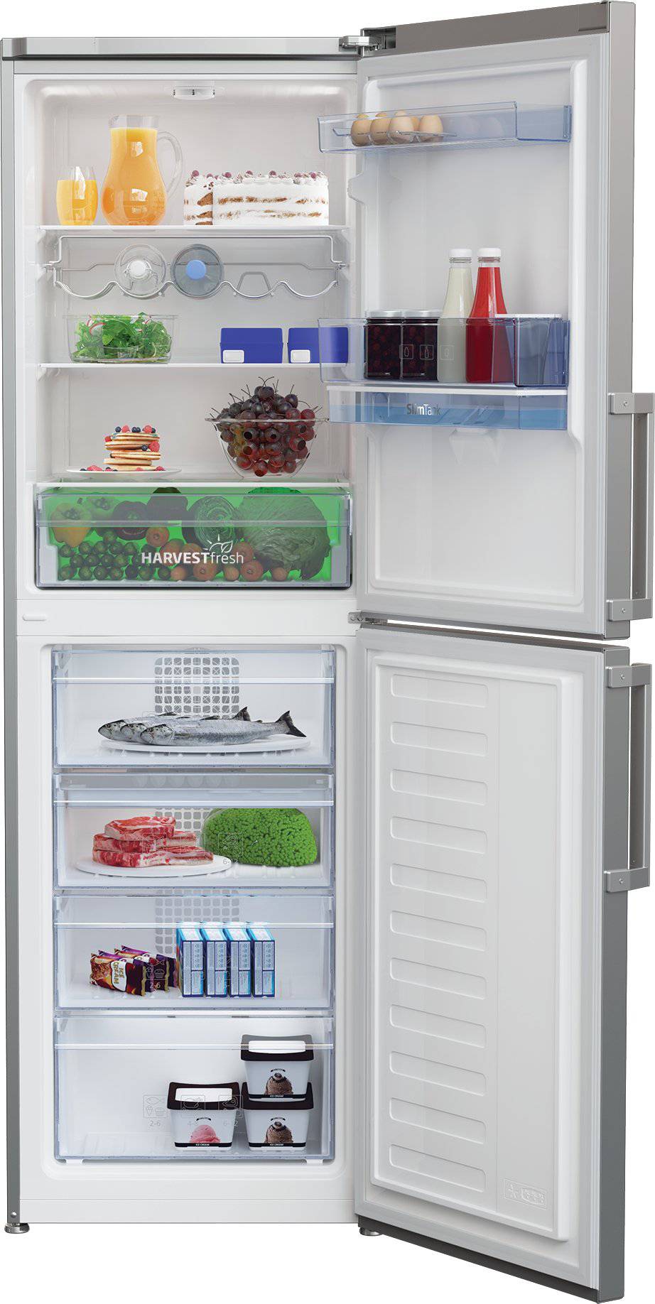 Freestanding Fridge Freezer | 191cm (H) - Redmond Electric Gorey