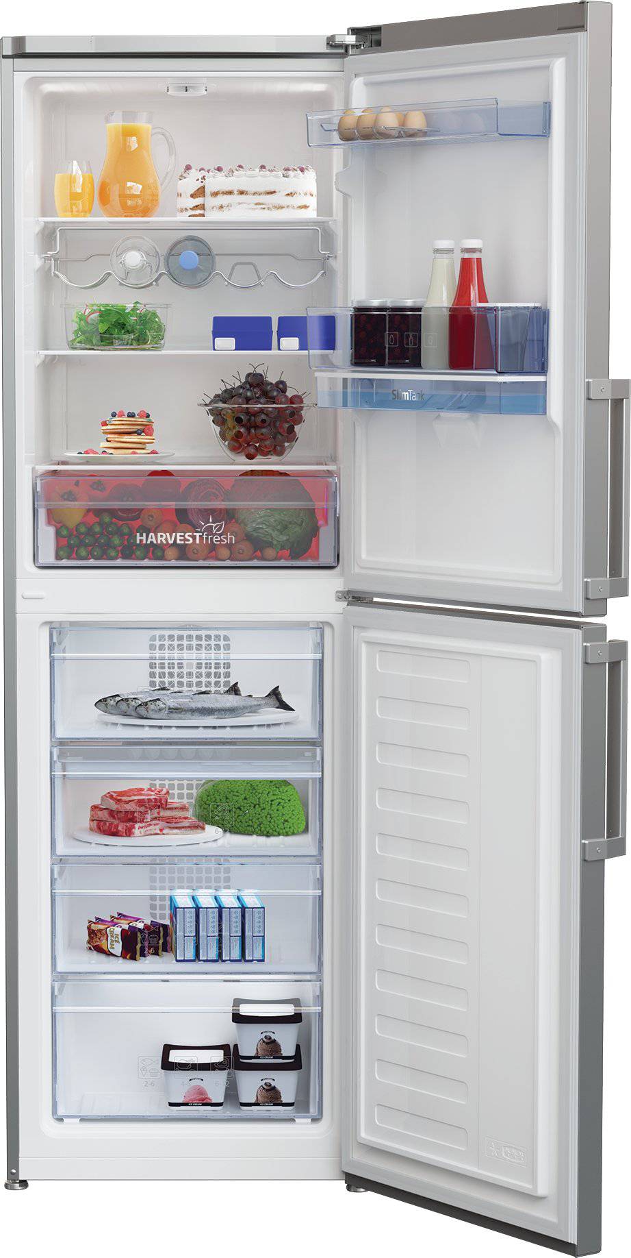 Freestanding Fridge Freezer | 191cm (H) - Redmond Electric Gorey