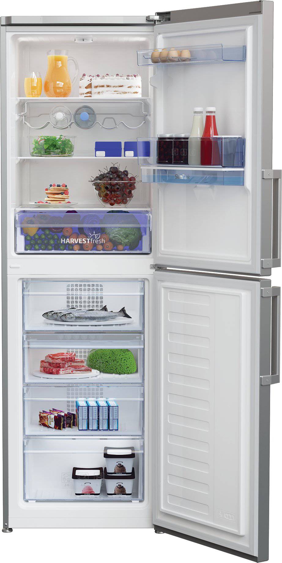 Freestanding Fridge Freezer | 191cm (H) - Redmond Electric Gorey