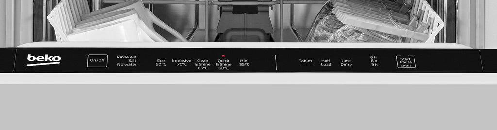 Beko Beko 10 Place Integrated Slimline Dishwasher DIS15020 beko-beko-10-place-integrated-slimline-dishwasher-dis15020