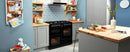 100cm Double Oven Dual Fuel Range Cooker | Black | KDVF100K - Redmond Electric Gorey