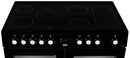100cm Double Oven Electric Range Cooker | Black | KDVC100K - Redmond Electric Gorey