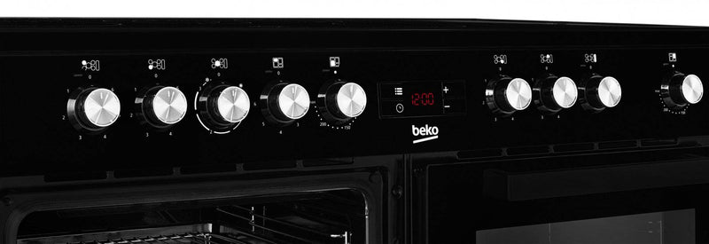 100cm Double Oven Electric Range Cooker | Black | KDVC100K - Redmond Electric Gorey