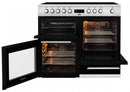 100cm Double Oven Electric Range Cooker | S/Steel | KDVC100X - Redmond Electric Gorey