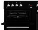 90cm Double Oven Dual Fuel Range Cooker | Black | KDVF90K - Redmond Electric Gorey