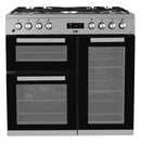 90cm Double Oven Dual Fuel Range Cooker | S/Steel - Redmond Electric Gorey