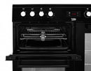 90cm Double Oven Electric Range Cooker | Black | KDVC90K - Redmond Electric Gorey