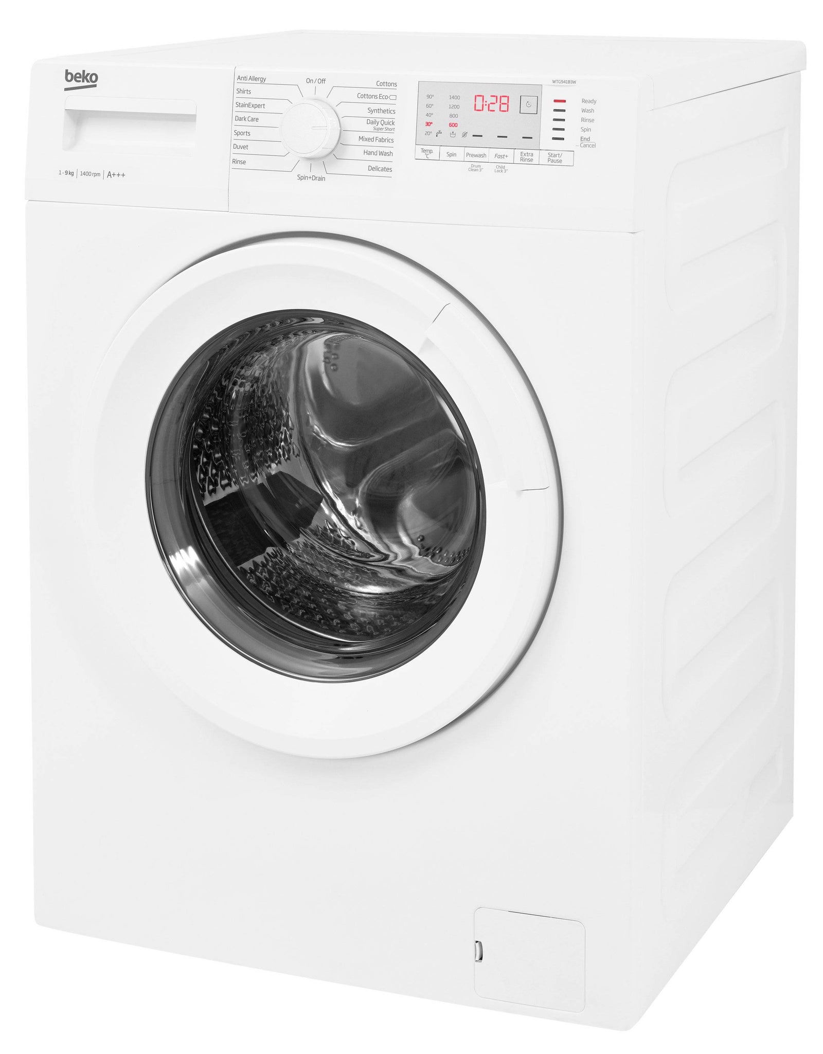 Beko BEKO 9kg Washing Machine WTL94151W