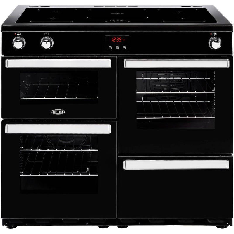 100cm 'Cookcentre' Induction Range Cooker | Black | 100EIBLK - Redmond Electric Gorey