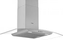 90cm Curved Glass Chimney Hood - Redmond Electric Gorey