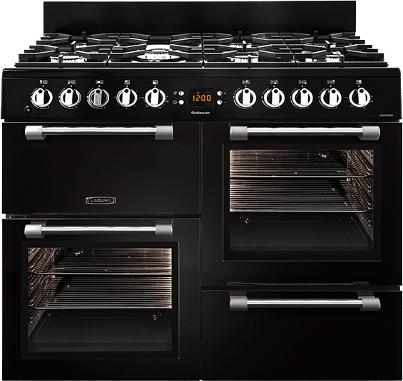 100cm Range Cooker Dual Fuel | Black | CK100F232K - Redmond Electric Gorey