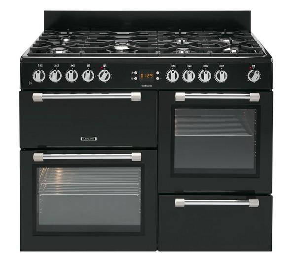 110cm Range Cooker Dual Fuel | Black | CK110F232K - Redmond Electric Gorey