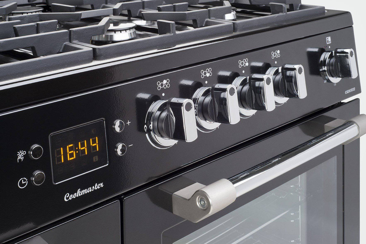 110cm Range Cooker Dual Fuel | Black | CK110F232K - Redmond Electric Gorey