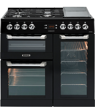 90cm Range Cooker Dual Fuel | Black | CS90F530K - Redmond Electric Gorey