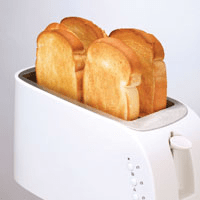 4 Slice  2 Slot Toaster - Redmond Electric Gorey