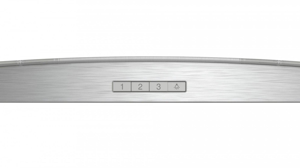 60cm Curved Glass Chimney Hood - Redmond Electric Gorey