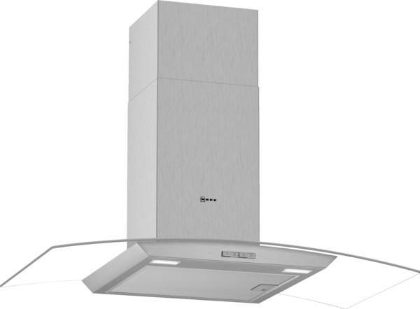 90cm Curved Glass Chimney Hood - Redmond Electric Gorey